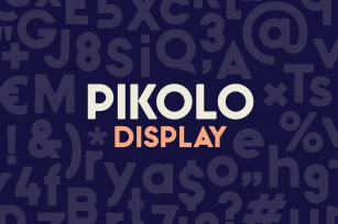 Pikolo Display Font Download