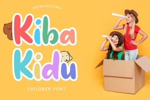 Kiba Kidu Children Font Download