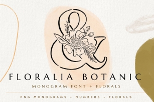 Floralia Botanic Font Download