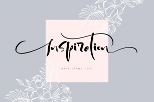 Inspiration Hand Drawn Font Download