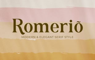 Romerio Font Download