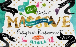 Massive Designer Resource Bundle Font Download