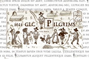 1621 GLC Pilgrims OTF Font Download