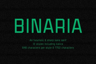 Binaria Family Font Download
