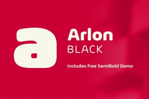 Arlon Black Font Download