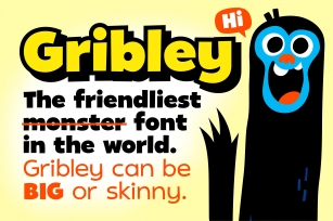 Sale! Gribley Family! Font Download