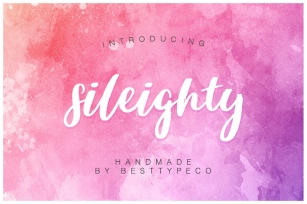 Sileighty Font Download