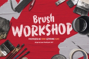 WORKSHOP Brush Font Download