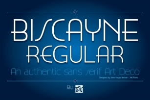 Biscayne Regular Font Download