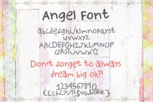 Angel Handwritten Font Download