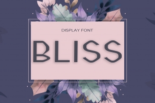 Bliss Summer Font Download