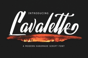 Lavalette Script Font Download