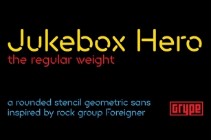 Jukebox Hero Font Download
