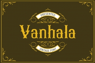 Vanhala Font Download