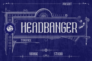 Headbanger Font Download