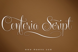 Centeria Script Font Download