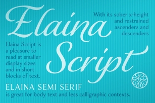 Elaina Family Font Download