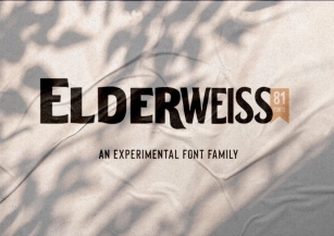 Elderweiss Font Download