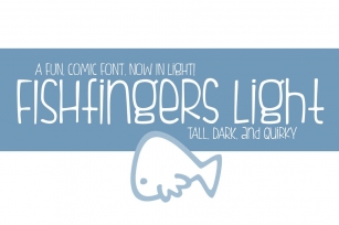 Fishfingers Light Font Download