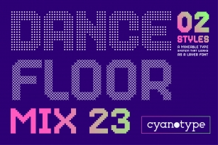 Dance Floor Mix 23 Font Download