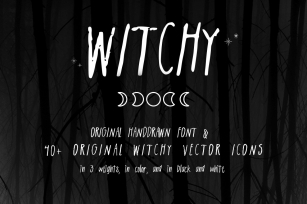 Witchy: Vector Pack + Font Download