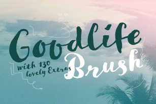 Goodlife Brush + Extras Font Download