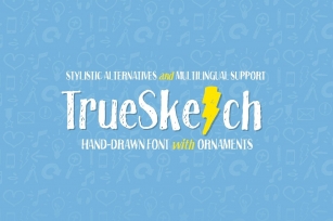 Truesketch + Bonus Ornament Font Download