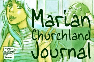 Marian Churchland Journal Font Download