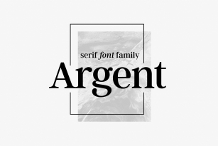 Argent CF: expressive serif font Font Download