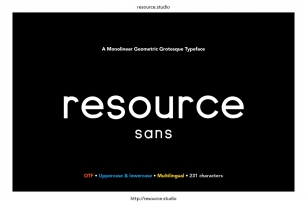 Resource Sans Font Download