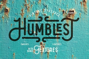 Humblest + Textures Font Download