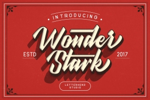 Wonder Stark Font Download