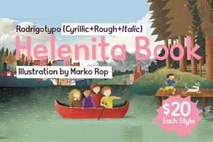 Helenita Book-80% Font Download