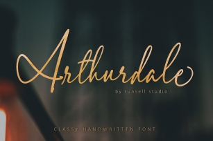 Arthurdale Script Font Download
