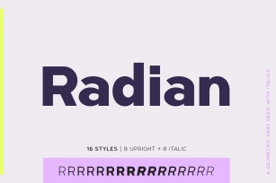 Radian Font Download