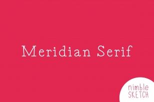 Meridian Serif Font Download