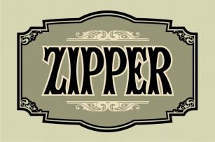 Zipper Font Download