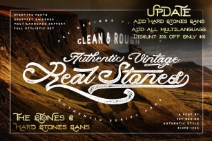 Real Stones Font Download