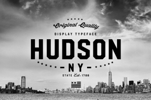 HUDSON NY FAMILY Font Download