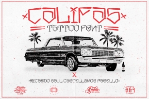 Califas (Tattoo) Font Download