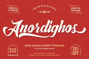 Anordighos Font Download