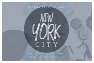 New York SVG Font Download