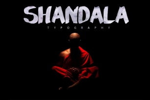 Shandala Brush Typeface Font Download