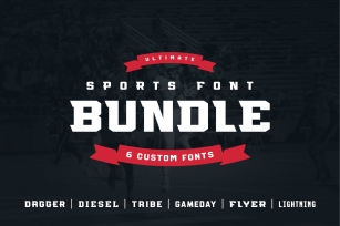 Ultimate Sports Bundle Font Download