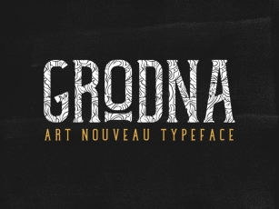 Grodna Typeface Font Download