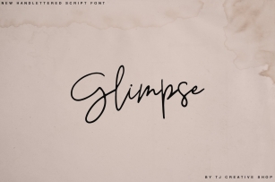 Glimpse Font Download