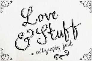Love  Stuff Font Download
