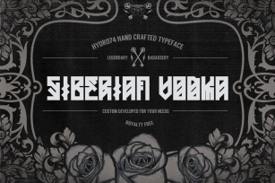 Siberian Vodka Font Download