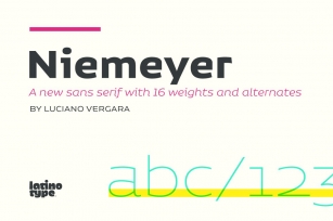 Niemeyer Font Download