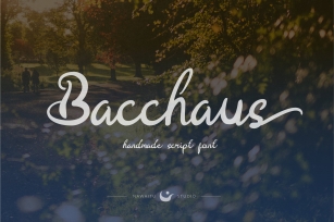 Bacchaus font Font Download